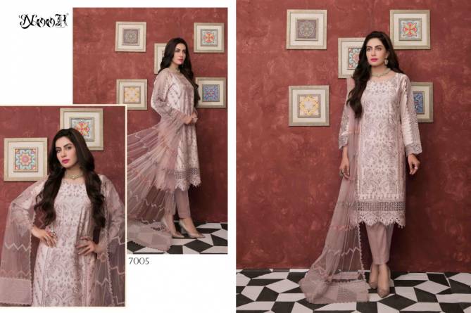 Noor Tawakkal  Latest Fancy  Designer  Casual Wear Printed Pure Cotton  Dress Materials Pakistani Eid Collection